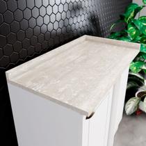 Tampo para Balcão Canto Reto Americana Calcare Tampo para Balcão Canto Reto Americana Calcare