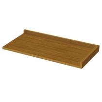 Tampo para Balcão Canto Reto Larissa Nature 94 cm Tampo para Balcão Canto Reto Larissa Nature 94 cm