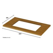 Tampo Para Balcão Cooktop 80cm Nature - Henn Tampo Para Balcão Cooktop 80cm Nature - Henn