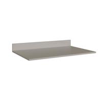 Tampo para Balcão de Cozinha 80cm Cinza/Fumê