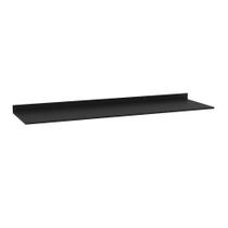 Tampo para Balcão de Cozinha com Rodapé Torfi 180cm MDP/BP Preto G96 - Gran Belo