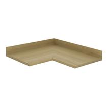 Tampo para Canto "l" 90cm Grazi 100% Mdf Grazi Tampo para Canto "l" 90cm Grazi 100% Mdf Grazi