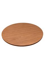 Tampo Para Mesa De Jantar Redondo 70cm / 80cm Madeira MDF Cor Mel / Branca
