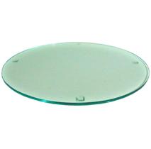 Tampo Para Mesa De Vidro 8Mm Decorativo Prato Temperado 70Cm Tampo Para Mesa De Vidro 8Mm Decorativo Prato Temperado 70Cm