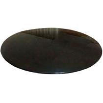 Tampo Para Mesa De Vidro Temperado Fumê 8Mm 80Cm Tampo Para Mesa De Vidro Temperado Fumê 8Mm 80Cm