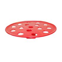 Tampo Porta Cone 32cm Cor Vermelho 01 Unidade Só Boleiras Rizzo