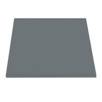 Tampo Quadrado 70 cm (Largura) P25 Pandin MDP 2,50 cm (altura) Cor Grafito Tampo Quadrado 70 cm (Largura) P25 Pandin MDP 2,50 cm (altura) Cor Grafito