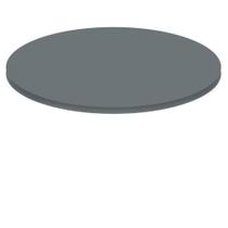 Tampo Redondo 90 cm (Largura) P25 Pandin MDP 2,50 cm (altura) Cor Grafito Tampo Redondo 90 cm (Largura) P25 Pandin MDP 2,50 cm (altura) Cor Grafito
