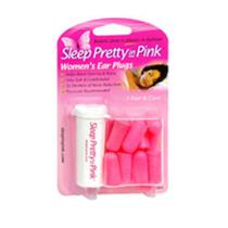 Tampões auriculares femininos Sleep Pretty In Pink 14 unidades da Hearos (pacote com 6)