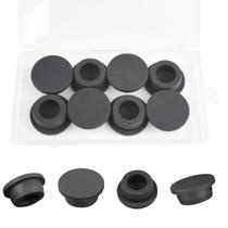 Tampões de borracha BOPOREAE em forma de T para furos redondos de 25-26 mm x8 pretos