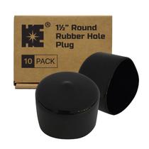 Tampões de borracha Cosmostar 38,1 mm redondos para tubos de metal