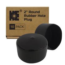 Tampões de borracha Cosmostar 50,8 mm redondos para tubos de metal