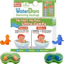Tampões de ouvido de natação WaterDam A-Series Ultra Comfy Waterproof Tampões de ouvido de natação WaterDam A-Series Ultra Comfy Waterproof