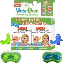 Tampões de ouvido de natação WaterDam A-Series Ultra Comfy Waterproof Tampões de ouvido de natação WaterDam A-Series Ultra Comfy Waterproof