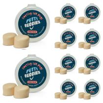Tampões de ouvido flutuantes de silicone Putty Buddies para natação, pacote com 10
