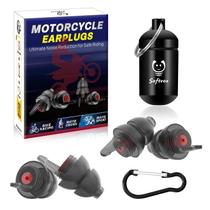 Tampões de ouvido para motocicletas Softvox Wind Noise Reduction 2 pares