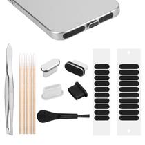Tampões de poeira USB C e capas de alto-falantes de telefone para iPhone