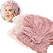 Tampões de secagem de cabelo Jseng Microfiber Soft & Absorvent 2PC Tampões de secagem de cabelo Jseng Microfiber Soft & Absorvent 2PC