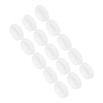 Tampões de silicone MECCANIXITY em forma de T, 15 unidades, 61,3 mm de diâmetro, brancos
