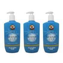 Tan Extender Australian Gold Moist Lock 473 mL (Paquete de 3)