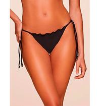 Tanga Amarradinho Água Doce 15264 Feminina Ruffle Lisa Microfibra T. P/GG