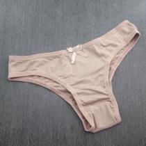 Tanga Básica em Microfibra Cor:ChocolateTamanho:P