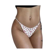 Tanga De Algodão Com Estampa De Leopardo, Cintura Baixa, Estilo T-back, Lingerie Sexy Para Mulheres,