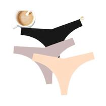 Tanga Feminina Sem Costura De Cintura Baixa Em Formato V, Macia E Amiga Da Pele, Lingerie G-string Tanga Feminina Sem Costura De Cintura Baixa Em Formato V, Macia E Amiga Da Pele, Lingerie G-string