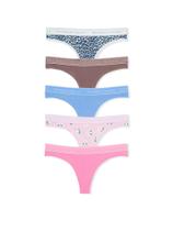 Tanga Feminina Victoria's Secret - Pacote com 5 Unidades - Algodão