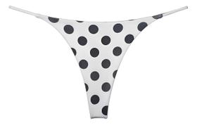 Tanga Fio Dental G-String Sexy Sem Costura Cintura Baixa calcinha bolinha