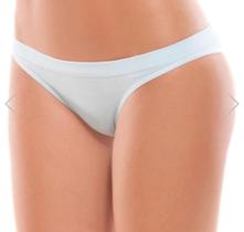 Tanga Loba em Cotton sem Costura Lupo Cor: Branco Tam: P