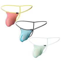 Tanga masculina com fio dental Gogobear Mesh See Through Tanga masculina com fio dental Gogobear Mesh See Through