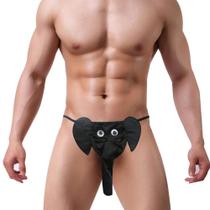 Tanga masculina com fio dental, roupa íntima exótica, presente de Natal