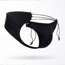 Tanga Masculina em Suplex Com Fios Laterais Com Regulador cor:Pretatamanho:38-46