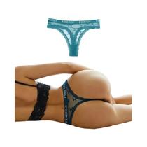 Tanga Sexy De Renda Com Cintura Baixa FINETOO, Calcinhas T-Back Respiráveis, Lingerie Macia