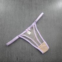 Tanga Tule Invisível Cor:LavandaTamanho:M Tanga Tule Invisível Cor:LavandaTamanho:M