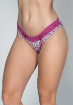Tanga Vekyo Luana Lingerie Em Microfibra Estampada