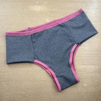 Tangão Clara em Poliéster Mescla Cor:Viés SandiaTamanho:G