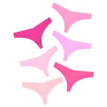 Tangas DEANGELMON Seamless No Show, cueca feminina, pacote com 6