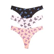 Tangas Femininas Ultrafinas E Sexy Com Estampa Gráfica De Leopardo, Lingerie Íntima Elástica S-XL 3
