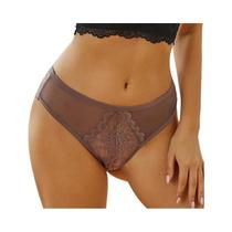 Tangas Sexy De Renda Para Mulheres, G-String Em Cores Sólidas, Calcinhas Íntimas Florais Macias E