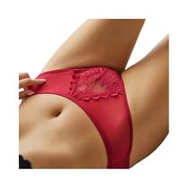 Tangas Sexy De Renda Para Mulheres, G-String Em Cores Sólidas, Calcinhas Íntimas Florais Macias E