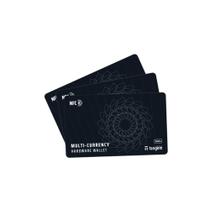 Tangem Wallet Card Pack 3 Cards Carteira para criptomoedas BTC