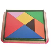 Tangram Quebra-Cabeça Educativo E Pedagógico Em Mdf Tangram Quebra-Cabeça Educativo E Pedagógico Em Mdf