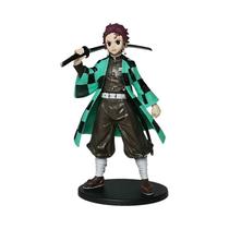 Tanjiro Nezuko Zenitsu Inosuke Demon Slayer Anime Figuras De Ação Kimetsu No Yaiba Modelo Brinquedos