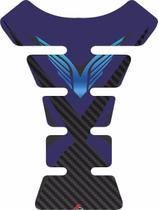 Tank Pad Protetor Tanque Preto Azul Universal Titan Fan Ybr Tank Pad Protetor Tanque Preto Azul Universal Titan Fan Ybr