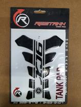 Tankpad Protetor De Tanque/Gsx Xj6 Preto Branco Resitank Tankpad Protetor De Tanque/Gsx Xj6 Preto Branco Resitank