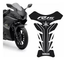 Tankpad Protetor Tanque Nova R15 Yamaha 2024 3d Y587 Tankpad Protetor Tanque Nova R15 Yamaha 2024 3d Y587