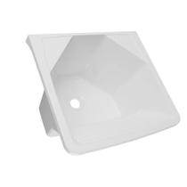 Tanque 41x38x29cm Plastico 18Litros Roupa Branco - TQ18/SC*BR1 - ASTRA