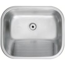 Tanque 50x40cm Tramontina Hera 34L Inox Escovado Lavanderia Tanque 50x40cm Tramontina Hera 34L Inox Escovado Lavanderia